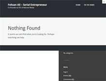 Tablet Screenshot of fehzan.com